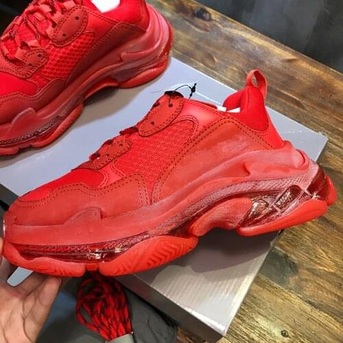 New Triple S Best Top Quality Factroy Price Air Cushion Sneaker Man Fashion Brand Lace up Running Sports Woman Shoes