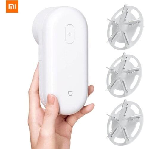 Original Xiaomi Mijia Lint Remover Hair Ball Trimmer Sweater Remover 5 leaf cutter head Motor Trimmer With small brush inside