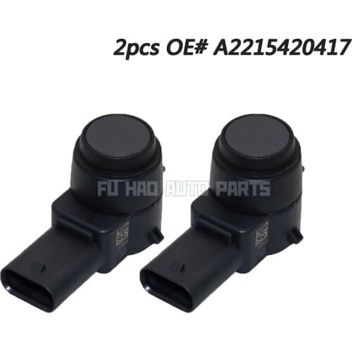 New 2pcs A2215420417 A0009052402 Parking Assist PDC Parking Sensor For Mercedes W211 W219 W203 W204 W221 2215420417