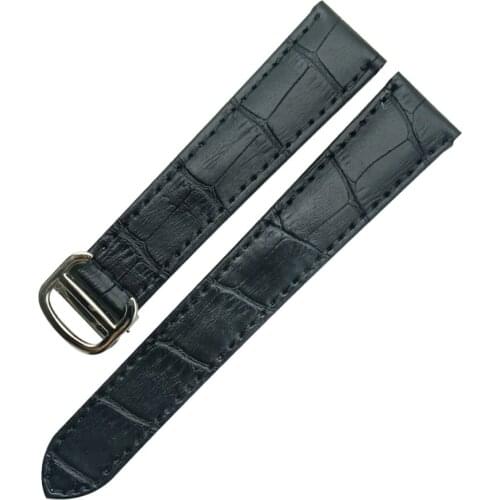 Watch Band For Tank Blue balloon Series Genuine Leather Watch Strap 16mm 18mm 20mm Bracelet For Men women Watchbands