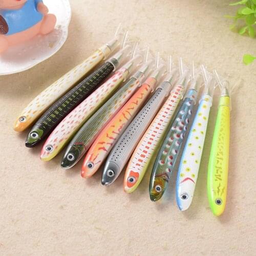1Pcs Fish Shape Pen Novelty Ballpoint Pen For Writing Office School Suppliers