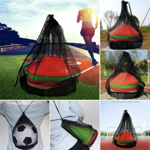 Football Net Bag General Basketball Bag Football Volleyball Storage Football Bag Rugby Storage Backpack Net Net Cone Traini O4R0