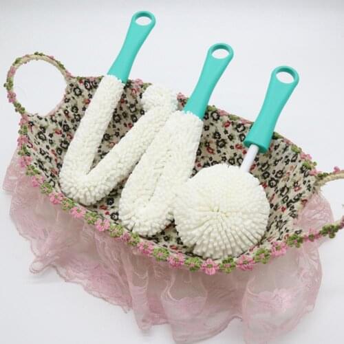 Bottle Brush Cleaner Straw Cleaning Brush Kitchen Wire Scrub Set for Washing Wine Decanter For Cleaning Shisha Bottles Cleaner