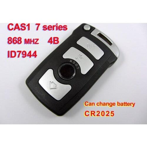 Smart remote key 4 Buttons 868MHZ for BMW 7 series With ID7944 chip(For E65 E66)