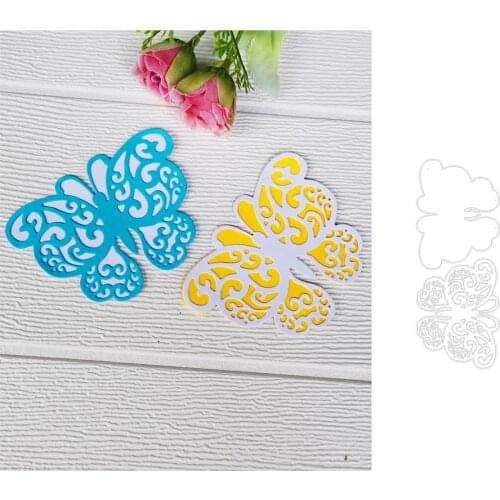 Butterfly Die Cuts Metal Embossing Punch Knife Stencils for Scrapbooking Photo Album Decorative DIY Paper Cards Making