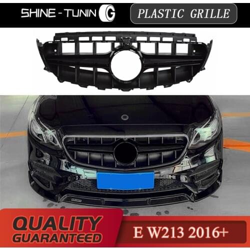 W238 Suitable for E class W213 C238 AMG style Grille E200 E250 E300 E320 E350 Without emblem 2016