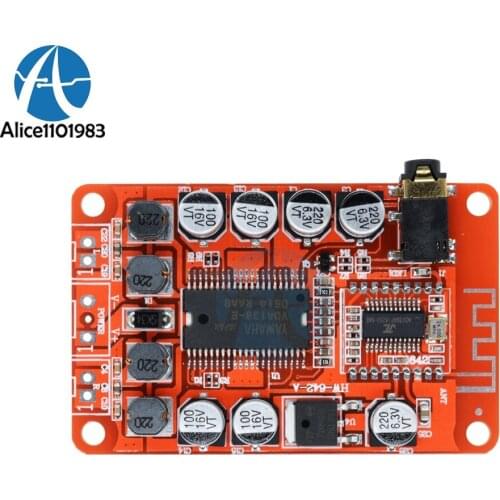 YDA138 DC 12V Stereo Bluetooth Digital Audio Amplifier Module Board Class D 2x15W 2 Channel 2CH Power Amplifiers 2 Way Board