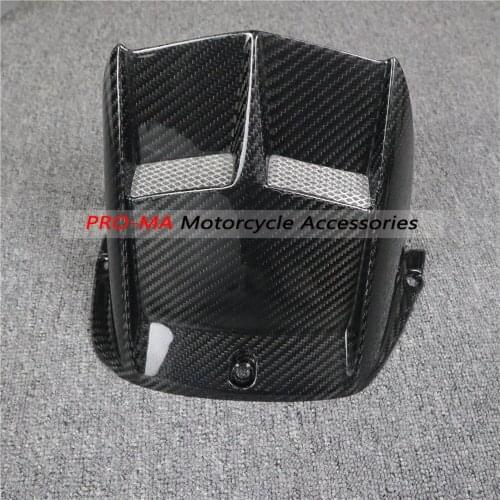 Motorcycle Rear Hugger in carbon fiber For Yamaha YZF-R6 YZFR6 2008-2019 Twill glossy weave