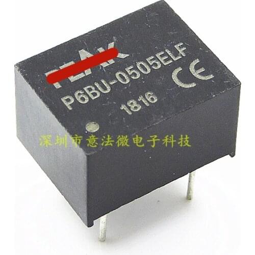 10pcs New original P6BU-0505ELF DC/DC 1KV ISOLATED 1W UNREGULATED SINGLE OUTPUT power module