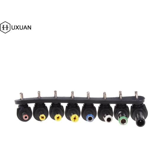 8Pcs Universal For Notebook Laptop AC DC Power Supply Charger Adapter Tips Jack Connector For Charging Plug For Tablets PC
