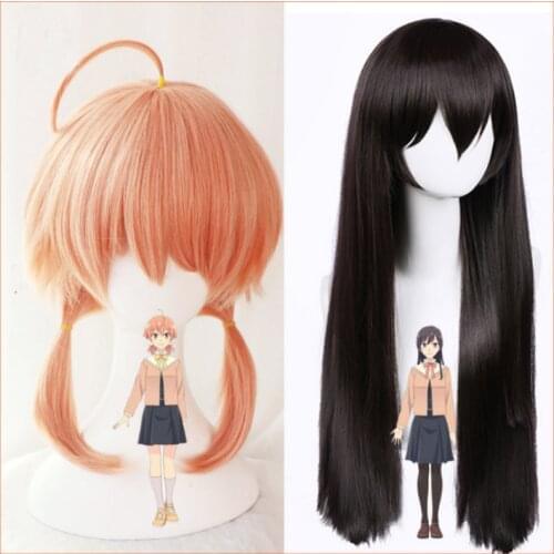 Anime Bloom Into You Cosplay Wigs Yuu Koito Cosplay Wig Synthetic Wig Hair Halloween Party Yagate Kimi Ni Naru Touko Nanami Wigs