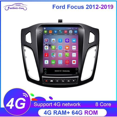 Car Multimedia Player Radio Video Player Android GPS Navigation Plyaer for Tesla Screen Ford Focus 3 Mk 3 2011 2013-2015
