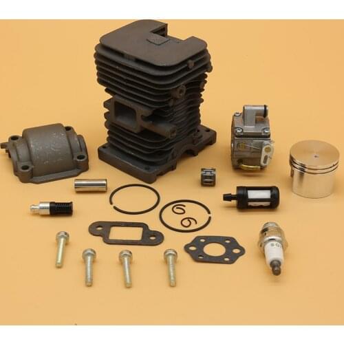 Chainsaw 37mm & 38mm Engine Cylinder Piston Carburetor Fit For STIHL 018 017 MS170 MS180 MS 180 170 Gas Chain Saws Replace Parts