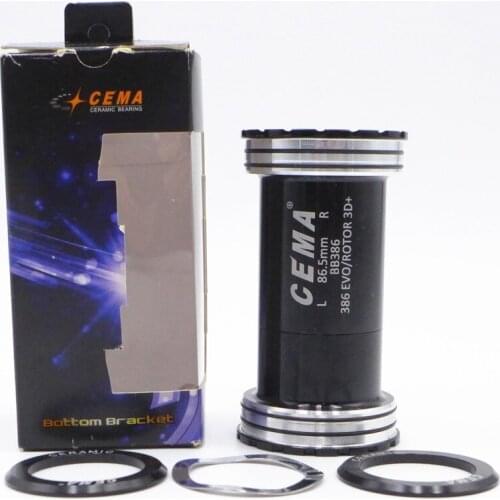 CEMA BB386 30mm Road Bike Press Fit Interlock Ceramic Bearing Bottom Bracket