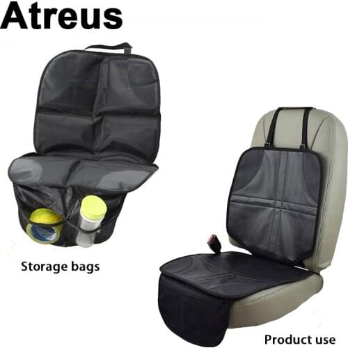 Atreus Car Seat Cover Baby Kids Safety Anti Slip Protection Mat For Nissan qashqai Citroen c4 c5 c3 Chevrolet cruze aveo Peugeot