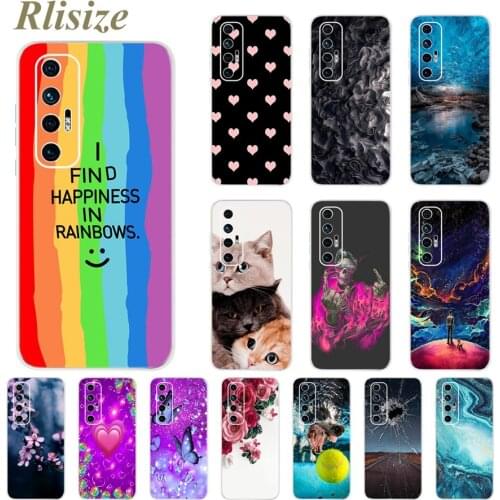 Colorful Painted Cover For Xiaomi Mi 10S Case 6.67'' Soft Silm Fundas For Xiaomi Mi 10S Mi10S 10 S Phone Cases Bumper Mi 10S Bag