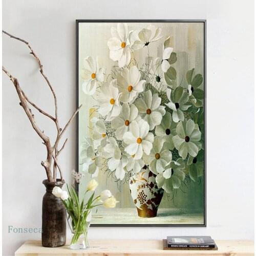Canvas Art Prints And Poster Elegant Flower Nature Art Canvas Painting Wall Picture Home Decor For Living Room Bedroom