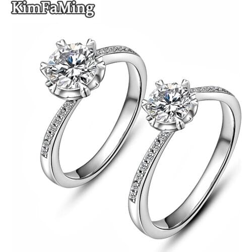 Kimfaming Women's Silver Rings