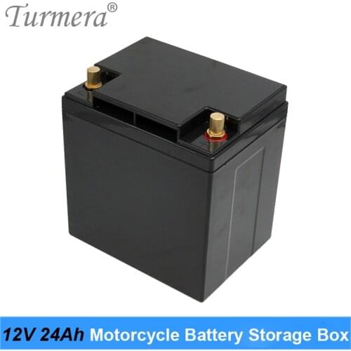Turmera 12V 24V 36V 48V Motorcycle Battery Storage Box M6 Screw Apply to Solar Energy Systems and Uninterrupted Power Supply Use