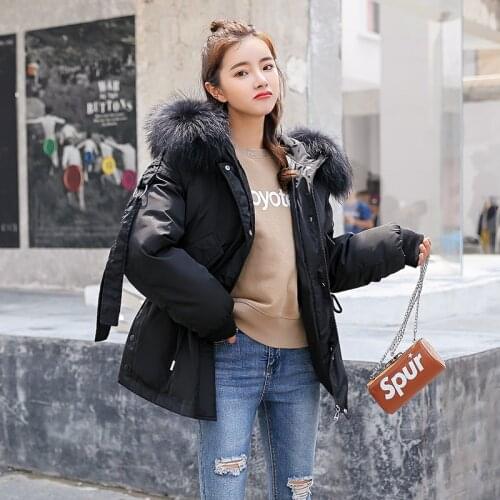 ISENMAL Hot Sale Women Parkas Fur Liner Hooded Female Winter Coat Women Thicken Wadded Jacket Long Parkas Gilrs Jaqueta Feminina