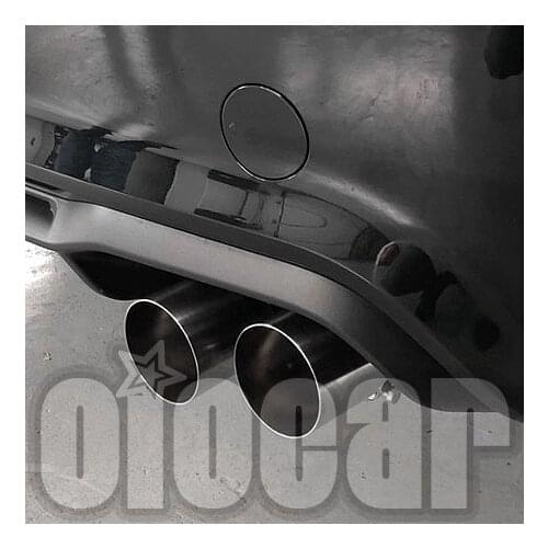 Without Modification M4 GTS Style Stainless Steel Exhaust Tips 4PCS for BMW F87 M2 M2C F80 M3 F82 F83 M4 Original Exhaust