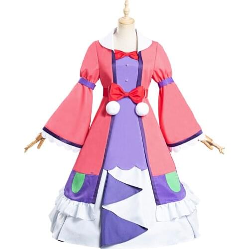 Maoujou de Oyasumi Sleepy Princess in the Demon Castle Aurora Suya Rhys Kaymin Cosplay Costume Dress Outfits Halloween Carnival