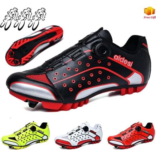 Professional Mountain Bike Shoes Mens Sapatilha Ciclismo Outdoor Self-Locking Road Non-Slip Sneakers Zapatos De Bicicleta Mtb