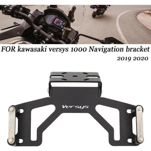 New motorcycle accessories mobile phone holder mobile GPS bracket kit for kawasaki versys 1000 2019 2020 Versys 1000 gps