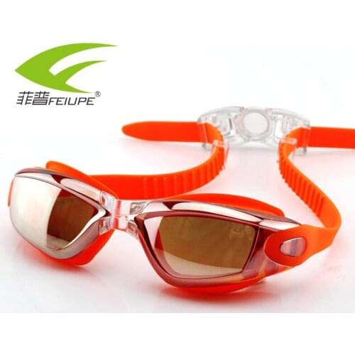 Men Women Swim Goggles Anti Fog UV Protection Silica Gel Eyewear Waterproof Diving Glasses Suit M619AMR