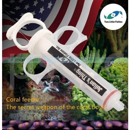 Professional coral feeder,Coralline syringe, syringe injection of nutrient solution.Aquarium coral fish tank must be necessary