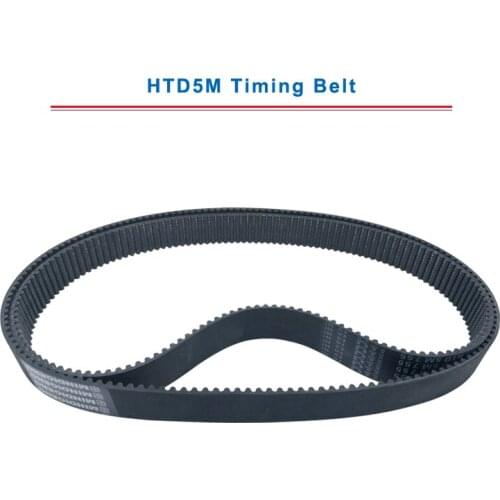 Timing belt HTD5M 825/830/835/845/850/860/865/870/880 circle-arc teeth belt width 15/20/25/30 mm teeth pitch 5mm
