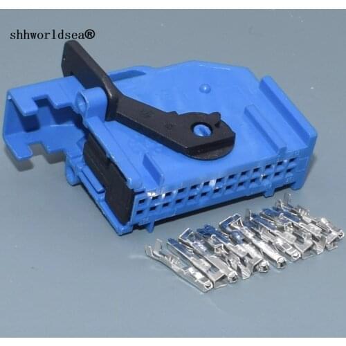 Shhworldsea 26 Pin 185879-2 185226-2 Automobile Instrument Plug Automotive Female Male Conenctor ECU For VW