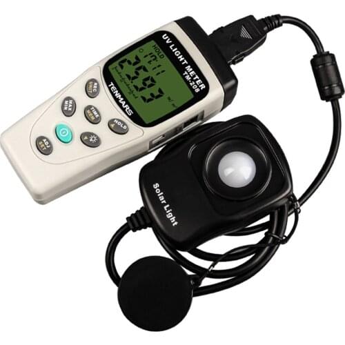 TM-208 Multi-function High-precision Illuminance Meter Ultraviolet Solar Power Measurement