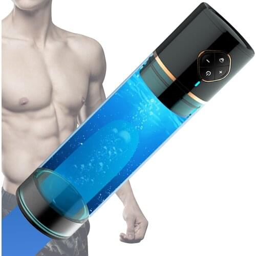 Water Bath Electric Penis Pump Vacuum Aid Impotence Helper Erection Automatic Extender Penis Enlargement Pump sex toys for men