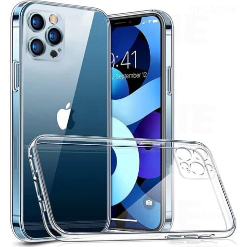 High Quality Camera Lens Protection Clear Phone Case For iphone 13 pro Clear Case For iphone 13 mini 13pro max Transparent Cover