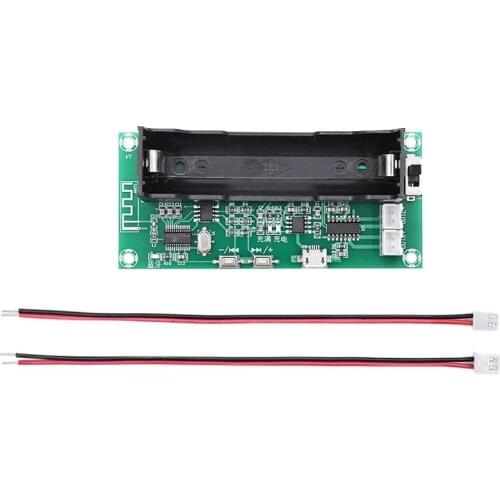XH-A150 Lithium Battery Bluetooth Digital Power Amplifiers Board 5W+5W Support Android DIY Small Speaker Rechargeable