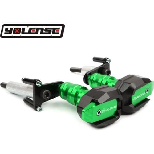 Motorcycle CNC Falling Protection Frame Slider Fairing Guard Anti Crash Pad Protector 2020 For KAWASAKI Z400 Z 400 2018 2019