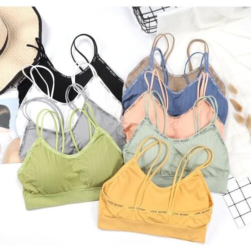 Women Bras Sports Yoga Top Breathable Sports Bra Anti-sweat Athletic Gym Running Fitness Workout Shockproof Bra Padded Sport Top