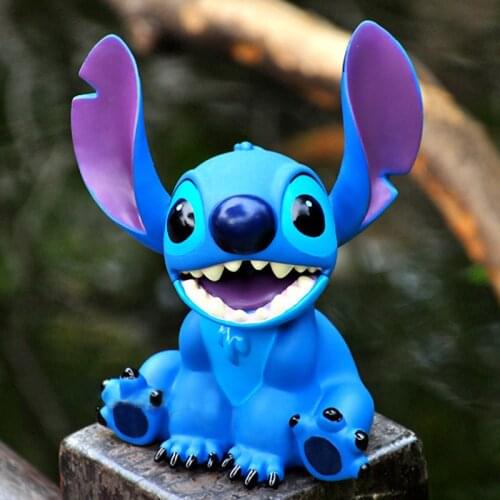 18cm Lilo Stitch PVC Classic Collecion Action Figures Piggy Bank Kids Gifts Toys
