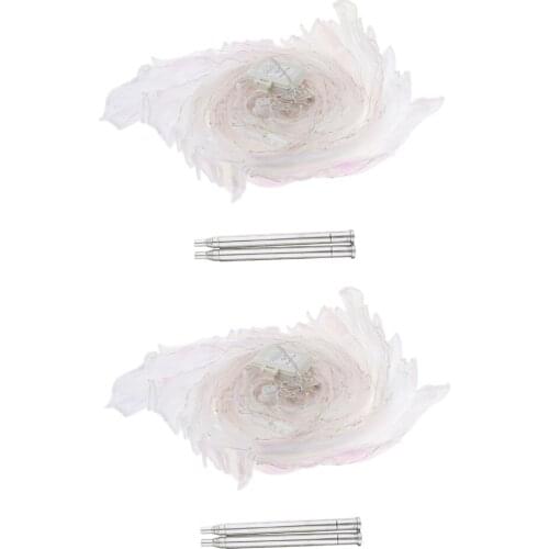 2 PCS LED Light Isis Belly Dance Costumes 360° SDancing For Adult