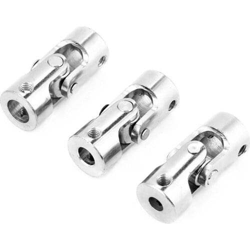 2pcs Shaft Coupling Motor Connector DIY Steering Length 35mm OD 14mm Universal Joint cardan shaft