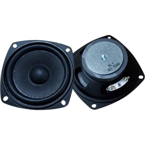 3 Inch Full Range Speaker 4Ohm 10W Portable Speaker 78mm Satellite Loudspeaker Unit Home Theater DIY 2Pcs