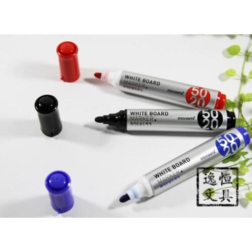 Free shipping whiteboard pen marker pen Can be erased Less volatile 12pcs free shipping