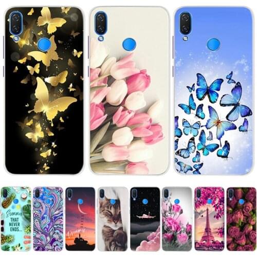 For Huawei nova 3i Cover Huawei nova 3i Case Luxury Bumper Silicone Transparent Soft Back Cover Phone Case For Huawei nova 3i