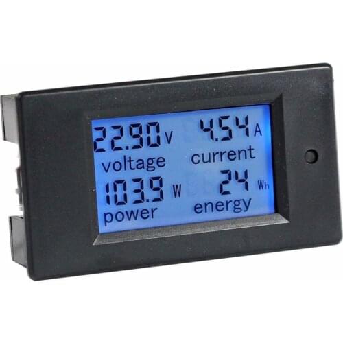 Dc 6.5-100v 0-100a Lcd Display Digital Electric Current Power Surface A Multimeter Ammeter Voltmeter Bring 100a Electric