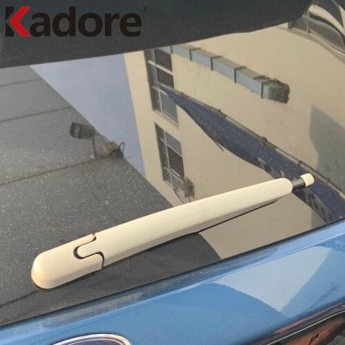 For Ford Explorer 2020 2021 Carbon Fiber Car Rear Wiper Cover Car Back Window Wipers Protector Covers Car Styling Accessories