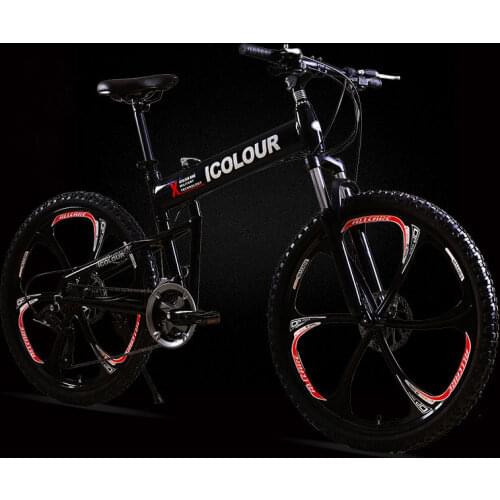 Mountain Bike Aluminum Alloy 26 Inch Shift Folding Shock Absorption Man and Woman Adult Student Bicycle