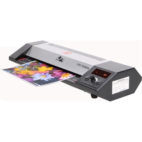 LM-330iDX glue machine digital display temperature control stable A3 photo laminator A4 film machine commercial office documents