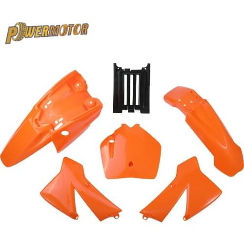 Plastic Body Fender Kit Body Cover Kit For SX 50CC 50 50SX KTM50 Mini Adventure Junior Adventur 2003-2008 Dirt Bike Pit Bike