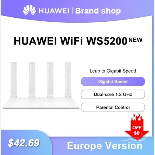 Huawei WS5200 V3 router Dual-core smart home Router Extender WiFi Network Repeater Access 5G dual-band smart Signal Amplifier